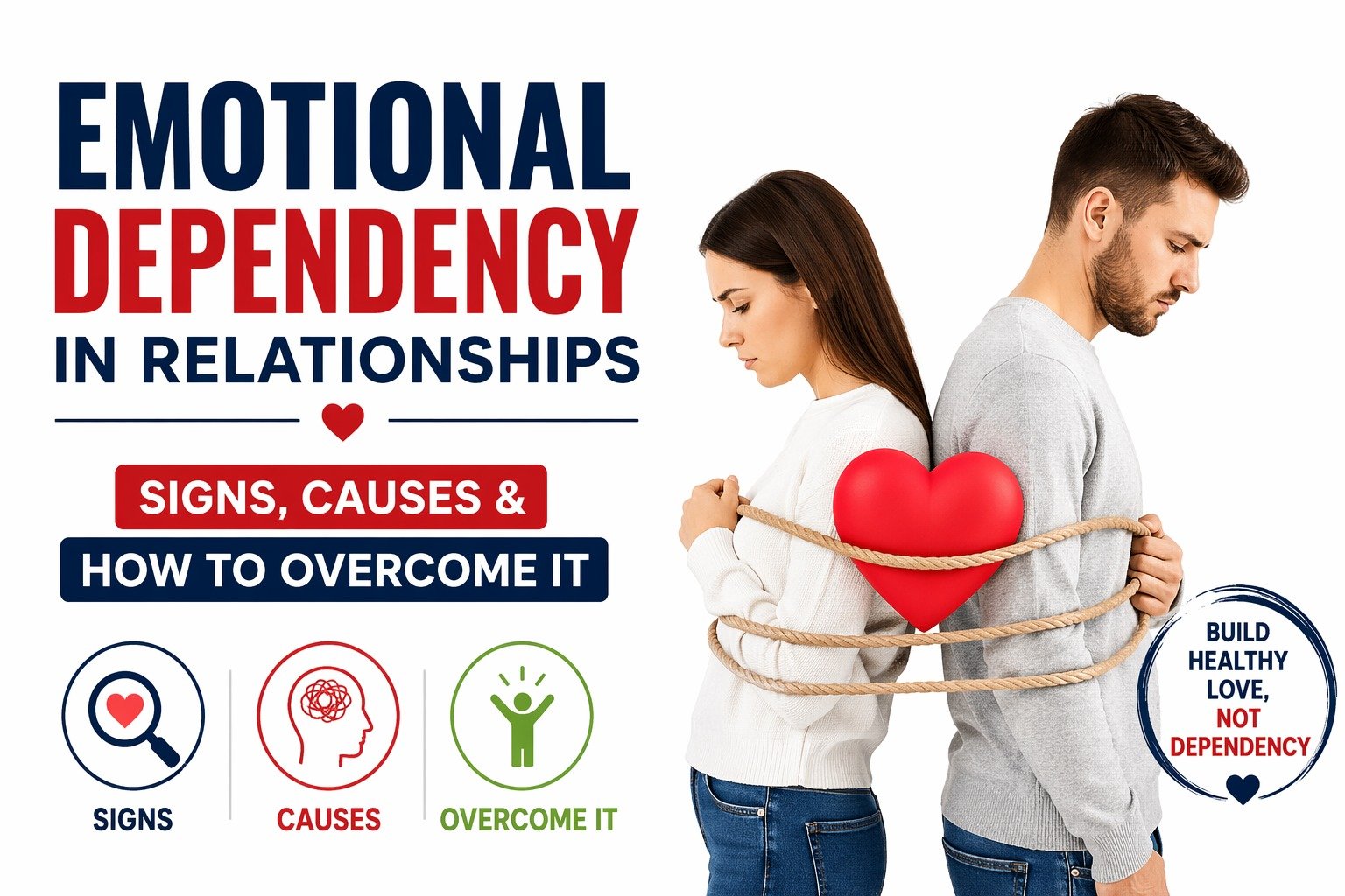 Emotional Dependency in Relationships: Signs, Causes & How to Overcome It