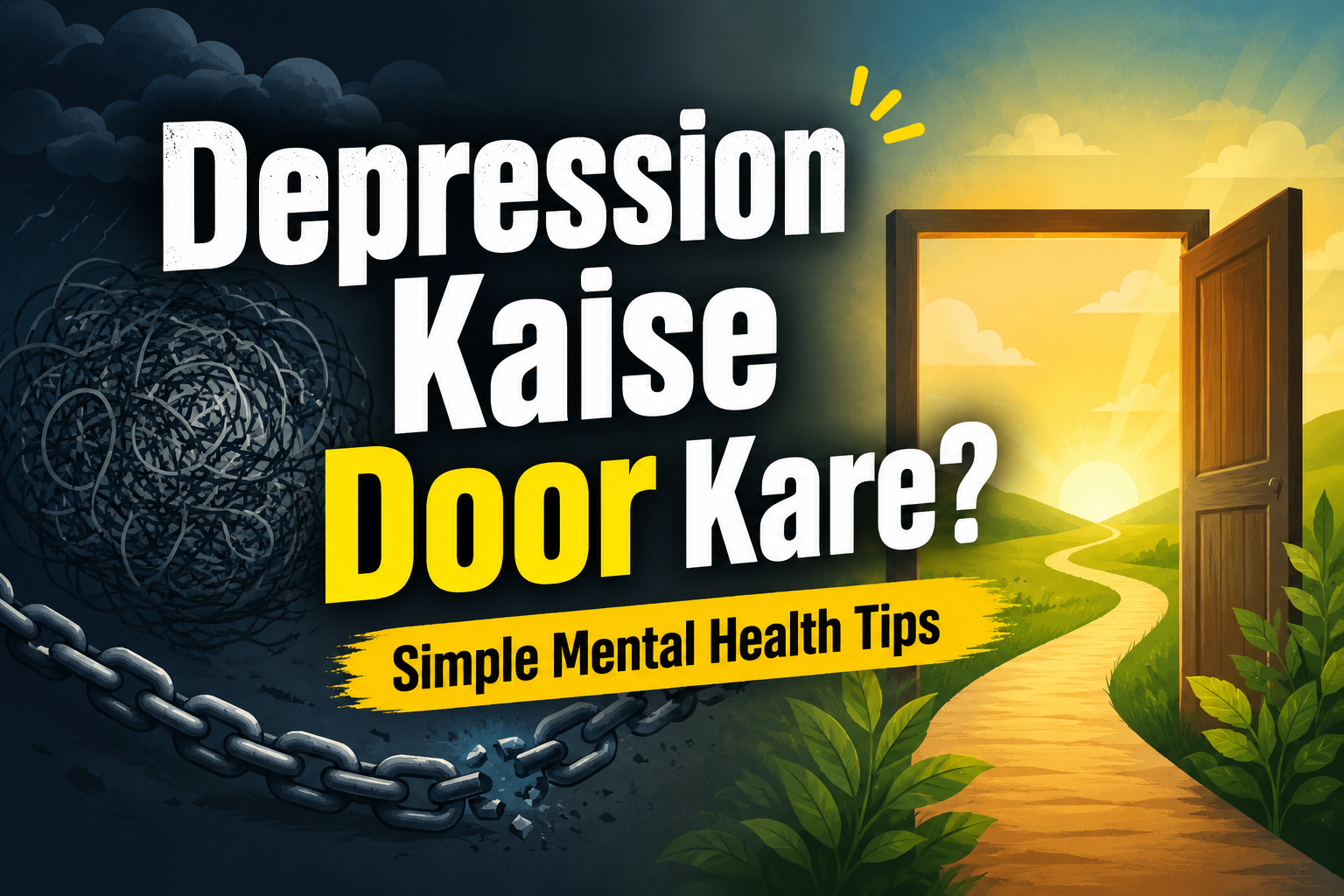 Depression kaise door kare