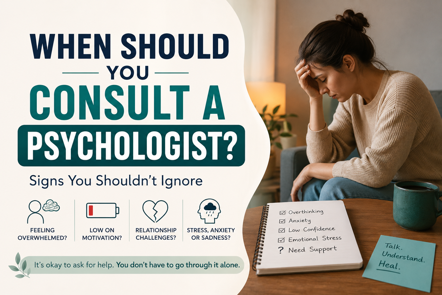 When Should You Consult a Psychologist?